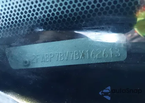 2011 Ford Crown Victoria Police Interceptor z USA, uszkodzony, nr VIN 2FABP7BV7BX162613